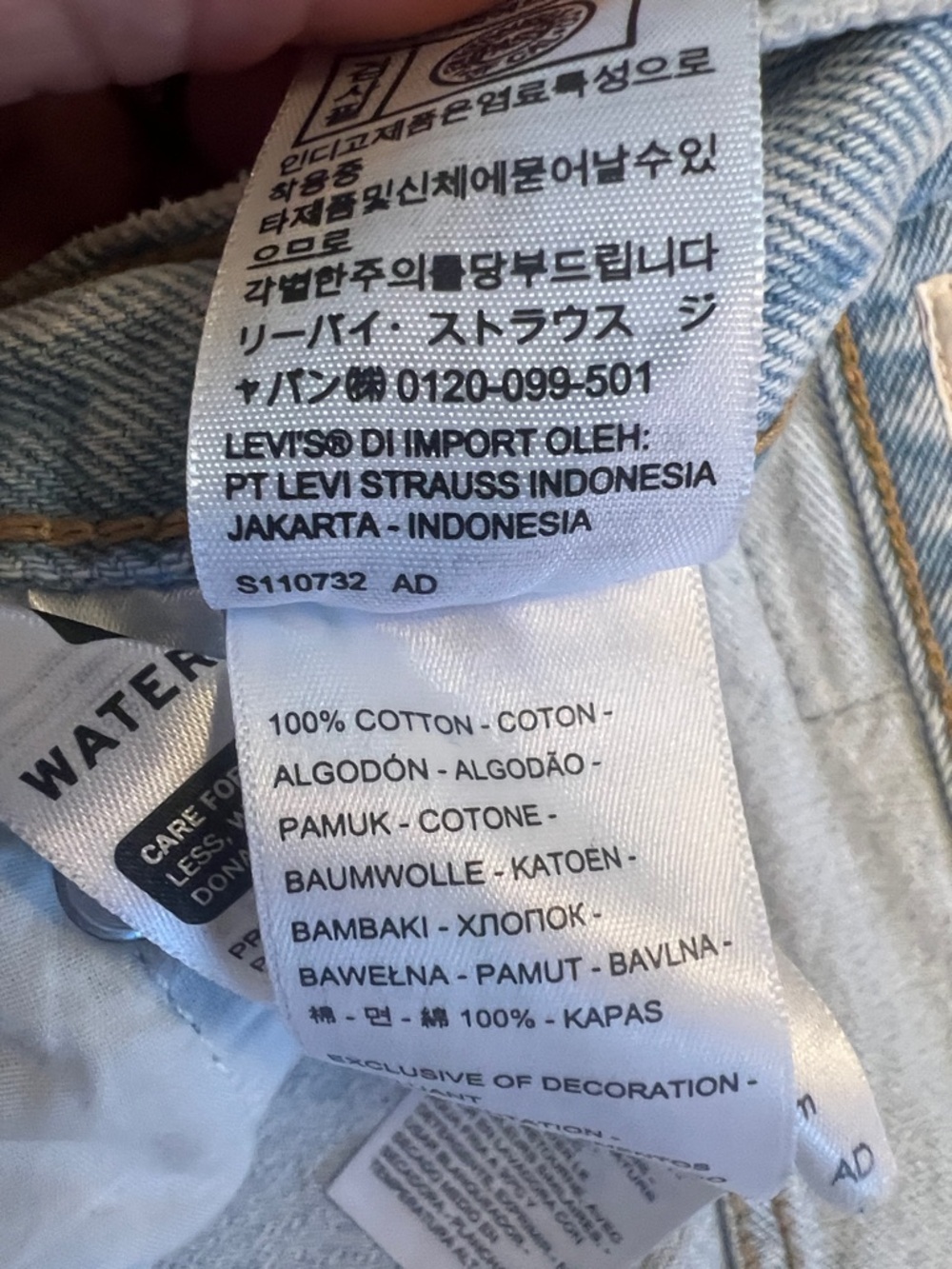 Levi's Ribcage Straight Ankle 100% Cotton Button-Fly women's size 31 - Picture 13 of 16
